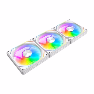 Darkflash Gauss G24 3-in-1 tietokoneen tuulettimet (valkoinen)
