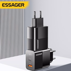 Charger Essager "GaN Pinson" White 33W (PD / QC3.0)