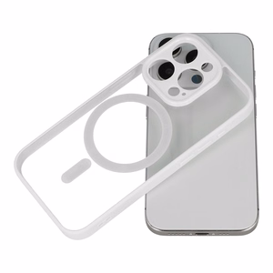 Acrylic Color MagSafe Suojakuori Samsung Galaxy S24 FE:lle valkoinen