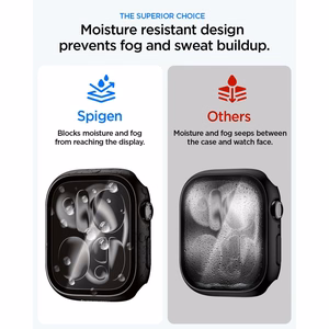 Spigen Thin Fit 360 -suojakuori laitteelle Apple Watch 42 mm – musta