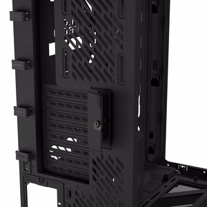 ASUS ROG CRONOX GR801 CURVE TG ARGB musta keskikokoinen tornikotelo