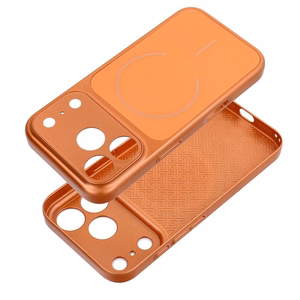 Suojakuori iPhone 13 PRO MAX:lle Make 17 MagSafe-yhteensopiva oranssi