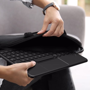 AmazingThing Minimal Case Keylite Combo Keyboard Case for iPad Air 13" M2/M3/M4 (2024/2025/2026) - Black