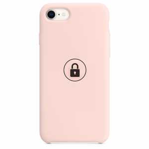 Puhelimen suojakuori Silicone Case Apple iPhone SE 2020 / Pink Sand / pakkauksessa