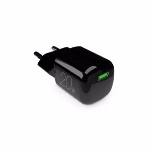 Puro 20W GaN USB-C seinälaturi - musta