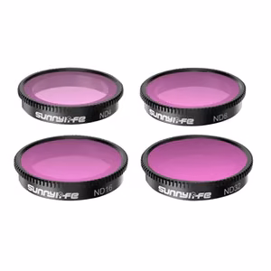 Suodatinsetti ND4, ND8, ND16, ND32 Sunnylife Insta360 GO 3/2:lle