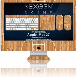 Nexgen Hardwood Classic 3D -koristetarrasarja 27 tuuman iMacille