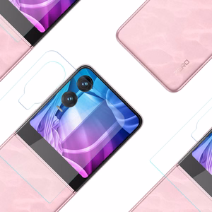 Infinix Zero Flip (front) – 3mk Silky Matt Pro puhelimen näytönsuoja