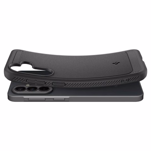 Spigen Rugged Armor -suojakuori Samsung Galaxy A37 5G:lle - musta