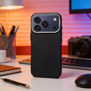 Case for iPhone 17 AIR K-Look compatible with MagSafe black