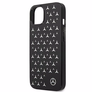 Mercedes Silver Stars -kuvioinen kotelo iPhone 13 mini - musta