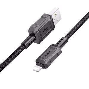 Hoco USB-A - Lightning -kaapeli 2,4A 1 m X94 - musta