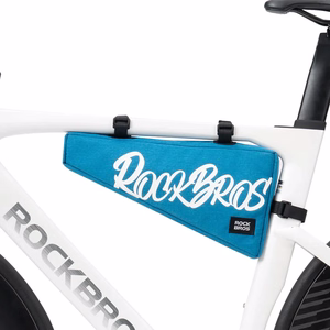 Rockbros G008 Flash Journey kolmion muotoinen polkupyörän rungon laukku XL 1.9 l - sininen