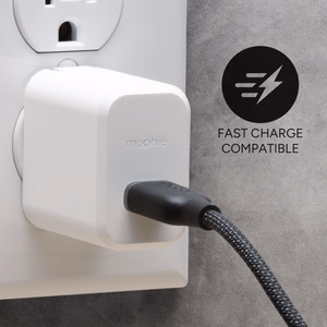 mophie Chargestream USB-C to USB-C -kaapeli 2m, musta