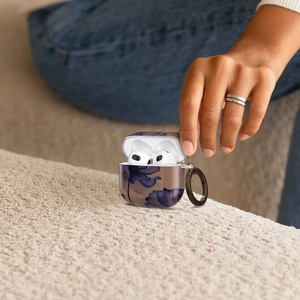 Tech-Protect Lamano case for AirPods 4 - brown and purple