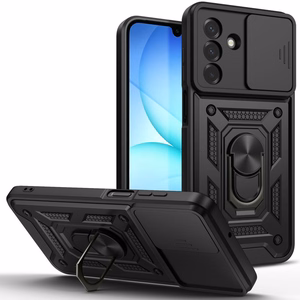 Tech-Protect CamShield Pro suojakuori malleille Samsung Galaxy A17 / A18 / A26 4G / 5G, musta