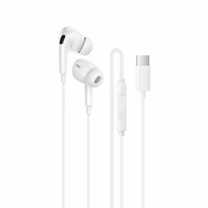 Borofone Earphones BM100 Pro Fuente with microphone Type C (DAC) white
