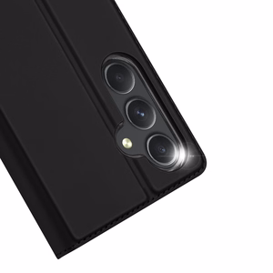 Dux Ducis Skin Pro kotelo Samsung S24+ läpällä - musta