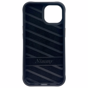 Nimmy Cool&Cute 2.0 Monkey Suojakuori iPhone 15:lle - musta