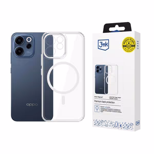 3mk Armor Magcase -suojakuori Oppo Reno 15 F 5G / Reno 15 FS 5G (CPH2801):lle - läpinäkyvä