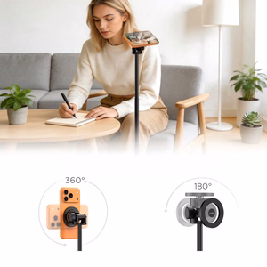 Tech-Protect L03S MagSafe Bluetooth-selfiekeppi-jalusta, musta