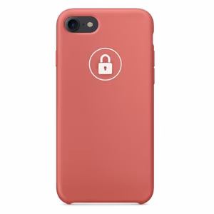 Puhelimen silikoninen suojakuori iPhone 7 (iPhone 8) / Camellia / pakkauksessa