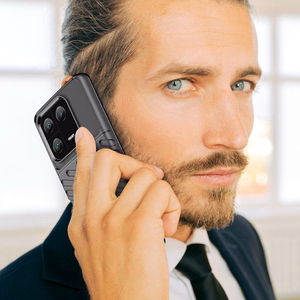 Thunder Case suojakuori Xiaomi 13 Pro:lle silikoninen panssarikuori musta