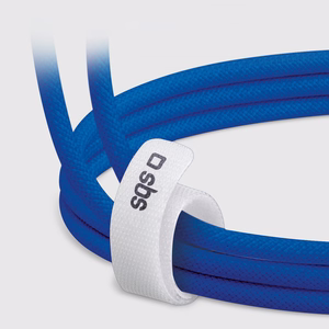 SBS TECABLETISSUETCCB USB-C - USB-C 1,5m 60W punottu kaapeli - sininen