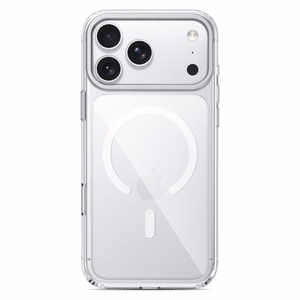 Tech-Protect MagStand MagSafe CC suojakuori malleille iPhone 18 Pro / 17 Pro, läpinäkyvä