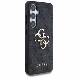 Guess Suojakuori Samsung S25:lle GUHCS25S4GMGGR (4G PU Big Logo) musta