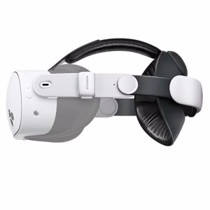 BoboVR E3 päähihna Meta Quest 3:lle ja 3S:lle - valkoinen ja musta