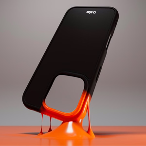 SBS Full Active D3O Suojakuori iPhone 16 Pro Max:lle - musta