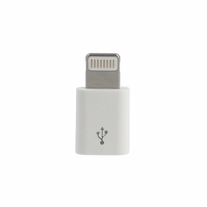Charger adapter - Micro USB to Lightning - WHITE