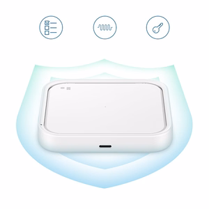 Langaton laturi Samsung EP-P2400TWEGEU 15W, valkoinen, verkkolaturilla ja kaapelilla, 100% alkuperäinen
