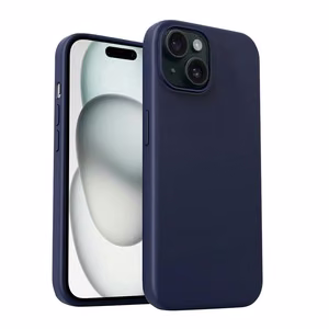 Aukey PC-GJ10B kotelo iPhone 15 Plus (myrskyn sininen)