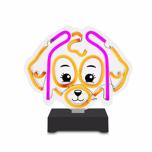 Neon LED jalustalla Paw Patrol - Skye OW-120546