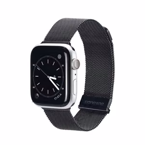 Dux Ducis Milanese Series ranneke Apple Watch 42 / 44 / 45 / 49 mm:lle musta