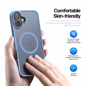 Dux Ducis Yind Suojakuori Apple iPhone 16 - musta