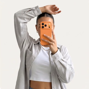 Tech-Protect Uniq MagSafe CC suojakuori malleille iPhone 18 Pro Max / 17 Pro Max, oranssi