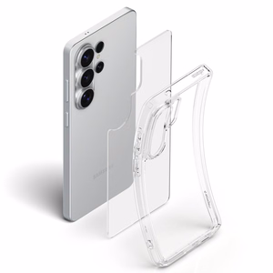 Spigen Ultra Hybrid -suojakuori Samsung Galaxy S26 Ultra -puhelimelle – läpinäkyvä
