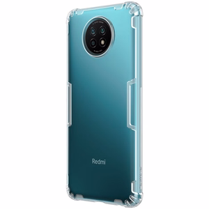Nillkin Nature Gel Case Cover Ultra Slim Xiaomi Redmi Note 9T 5G läpinäkyvästä