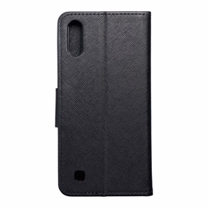 Läppäsuojakuori Samsung A10 Fancy Book musta
