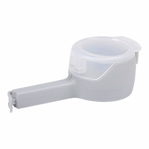Alpina 2-in-1 food-bag sealing clips with pouring spout, 2 pcs.