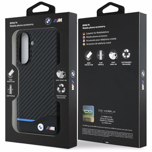BMW M Carbon Suojakuori Samsung Galaxy A56:lle - musta