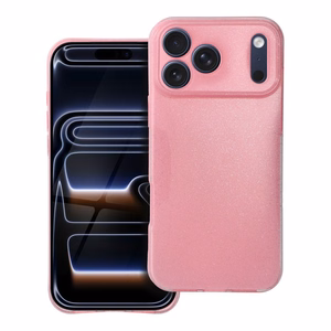 Suojakuori iPhone 17 PRO MAX:lle kirkas suojakuori 2 mm Blink vaaleanpunainen