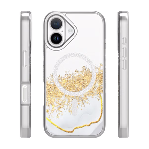 Epoxy Mag suojakuori iPhone 16 6,1" valkoinen