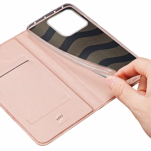 Dux Ducis Skin Pro Suojakuori Xiaomi 13 Pro läppäkotelo korttiLompakko jalusta vaaleanpunainen