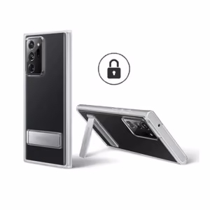 Puhelimen suojakuori Standing Cover Samsung A725 A72 / läpinäkyvä / OEM