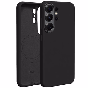 Etteri Silicone Mag -suojakuori Samsung Galaxy S26 Ultra musta
