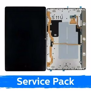 LCD-naytto yhteensopiva Samsung X936 / X930 Tab S11 Ultra musta (Service Pack)
